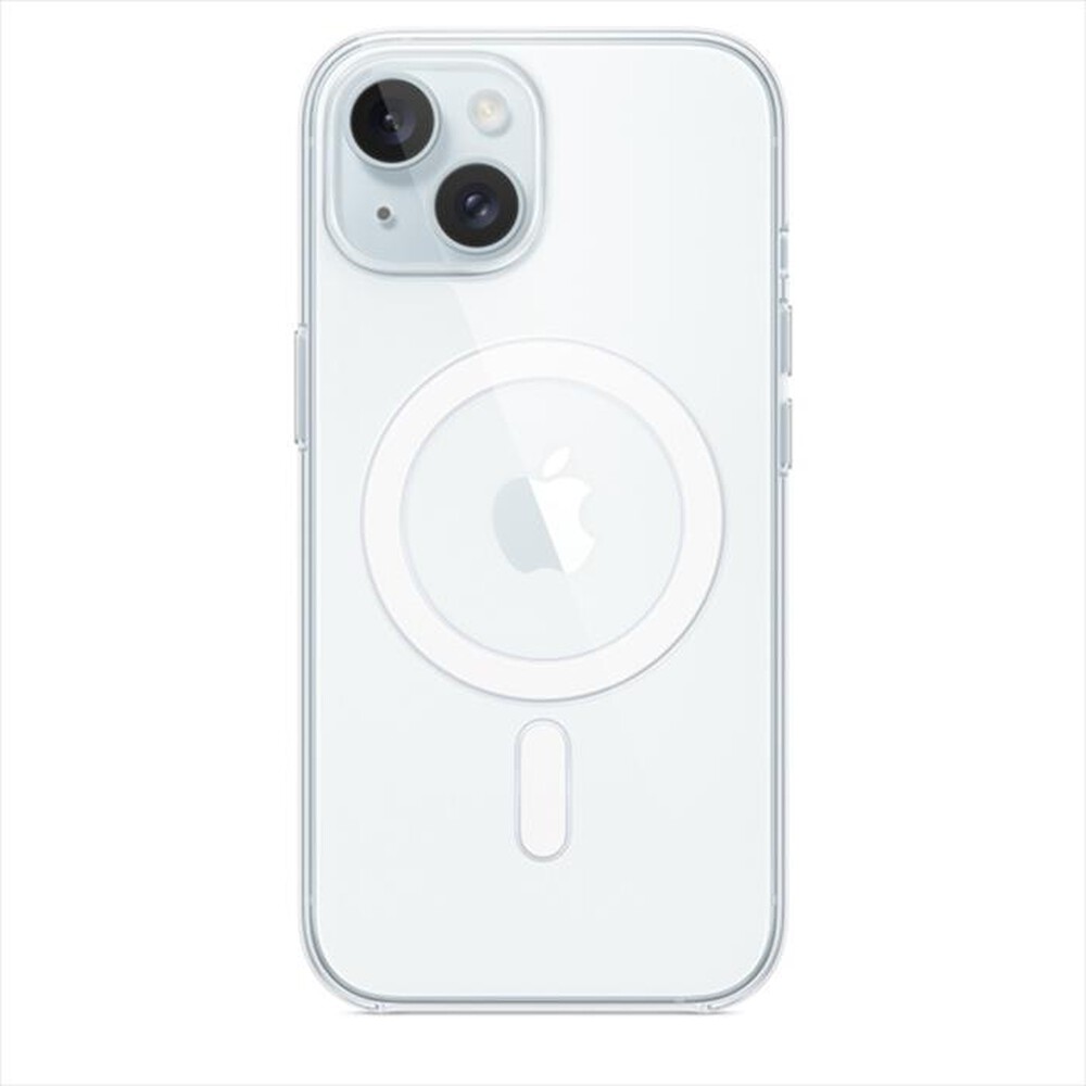 "APPLE - Custodia MagSafe iPhone 15-Trasparente"