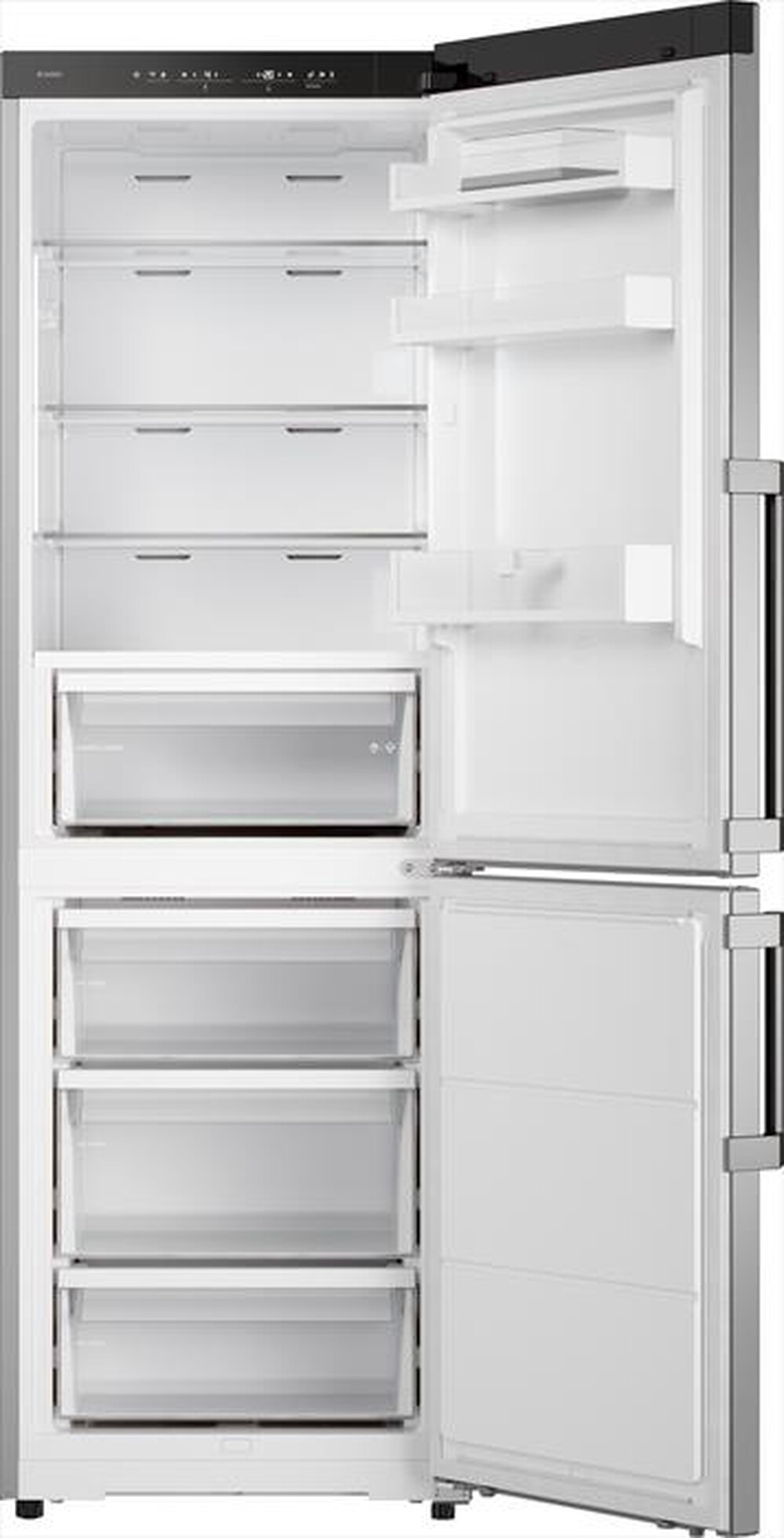 Immagine del prodotto ASKO - Frigorifero combinato RFC 286 KNBS1 Classe B 314lt-Acciaio