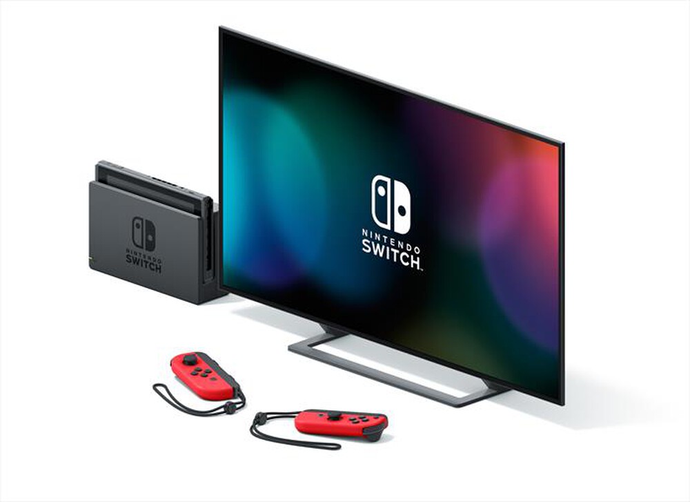 "NINTENDO - Switch 1.1 + Mario Odissey-Rosso"