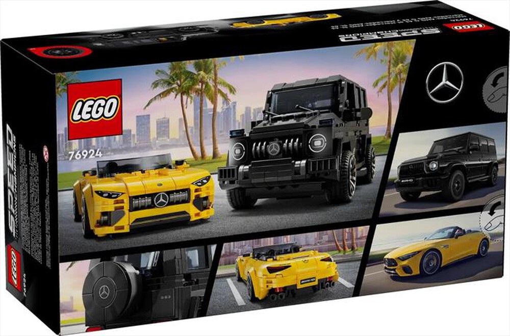 "LEGO - Mercedes-AMG G 63 e Mercedes-AMG SL 63 - 76924-Multicolore"