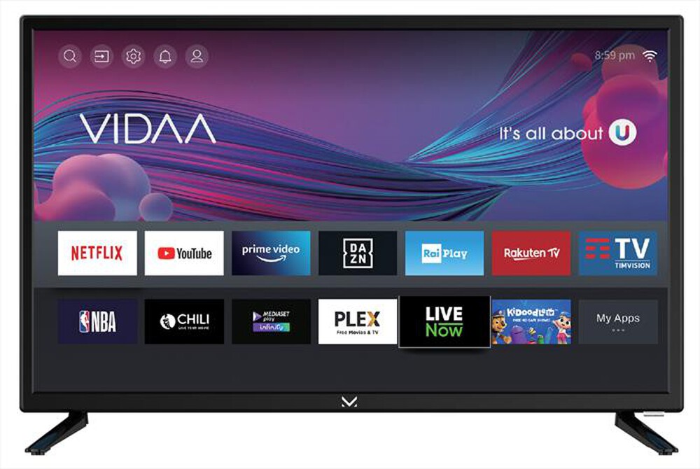 "MAJESTIC - TV LED HD READY 23,6\" ST24VD-NERO"