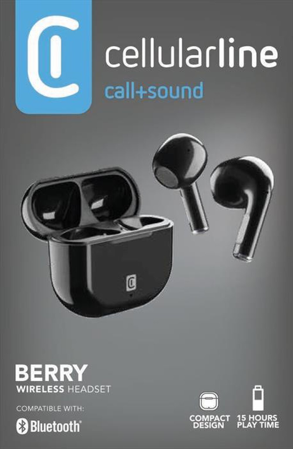 Immagine del prodotto CELLULARLINE - Auricolare bluetooth BERRY-Nero