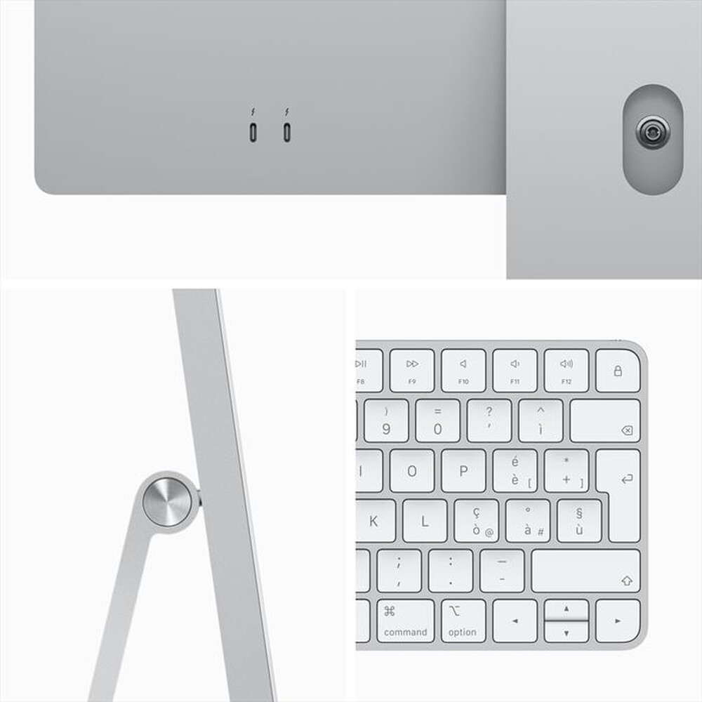 "APPLE - IMAC RETINA 24'' 4.5K M3 CORE 8 CPU 10 GPU 512GB-Argento"