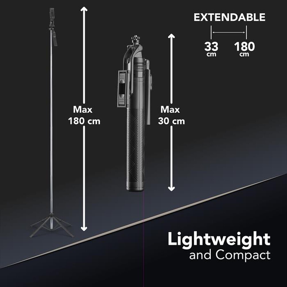Immagine del prodotto CELLULARLINE - SELFIE STICK MAX-Nero