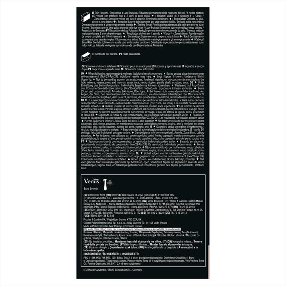 Immagine del prodotto BRAUN - Epilatore a luce pulsata smart IPL PL7211 BOX EURO-BIANCO/BRONZO