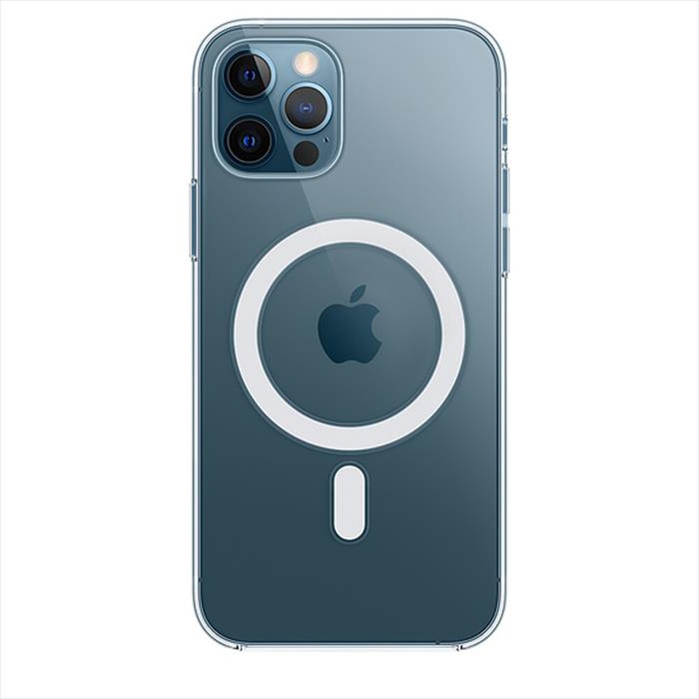 "APPLE - Custodia MagSafe per iPhone 12/12 Pro-Trasparente"