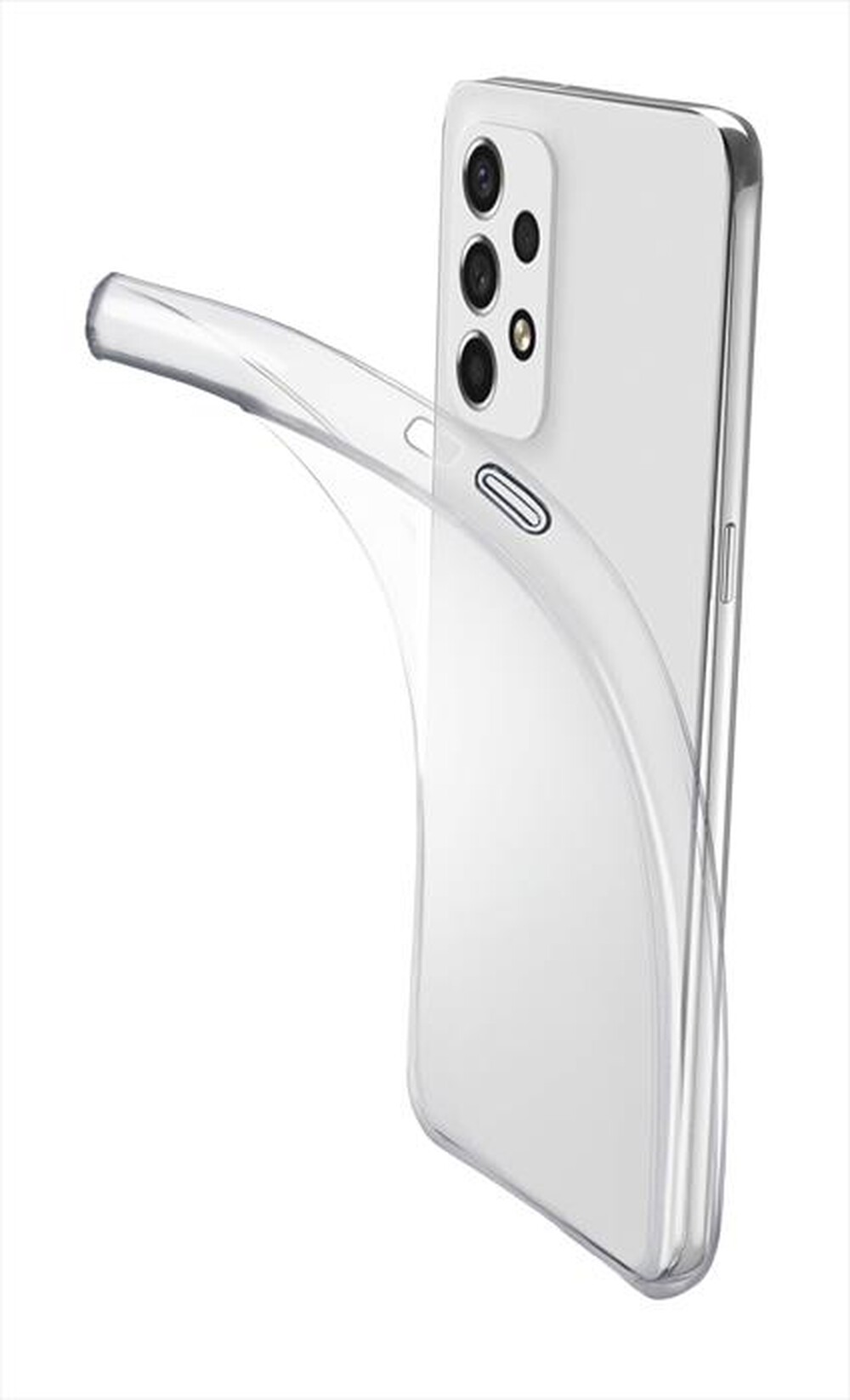 "CELLULARLINE - FINECGALA53T Custodia gomma fine Galaxy A53 5G-Trasparente"