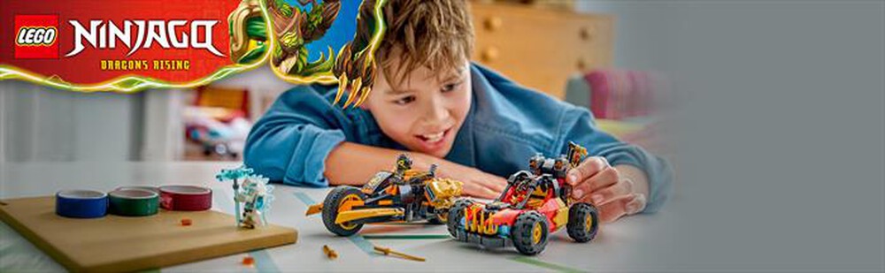 Immagine del prodotto LEGO - Veicoli combinati di Kai e Cole - 71864