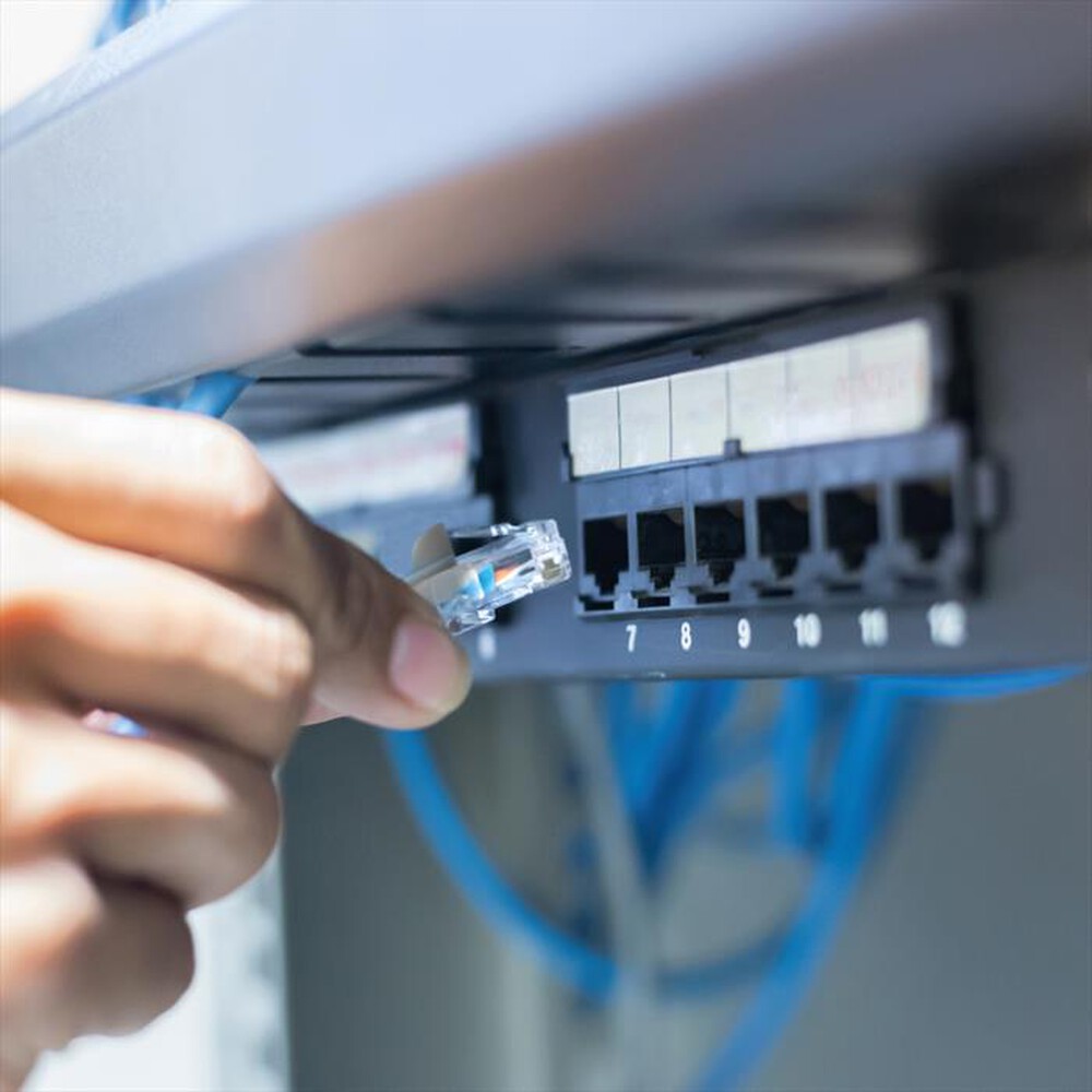 "EKON - Cavo di rete per PC ECITLAN818G-Nero"