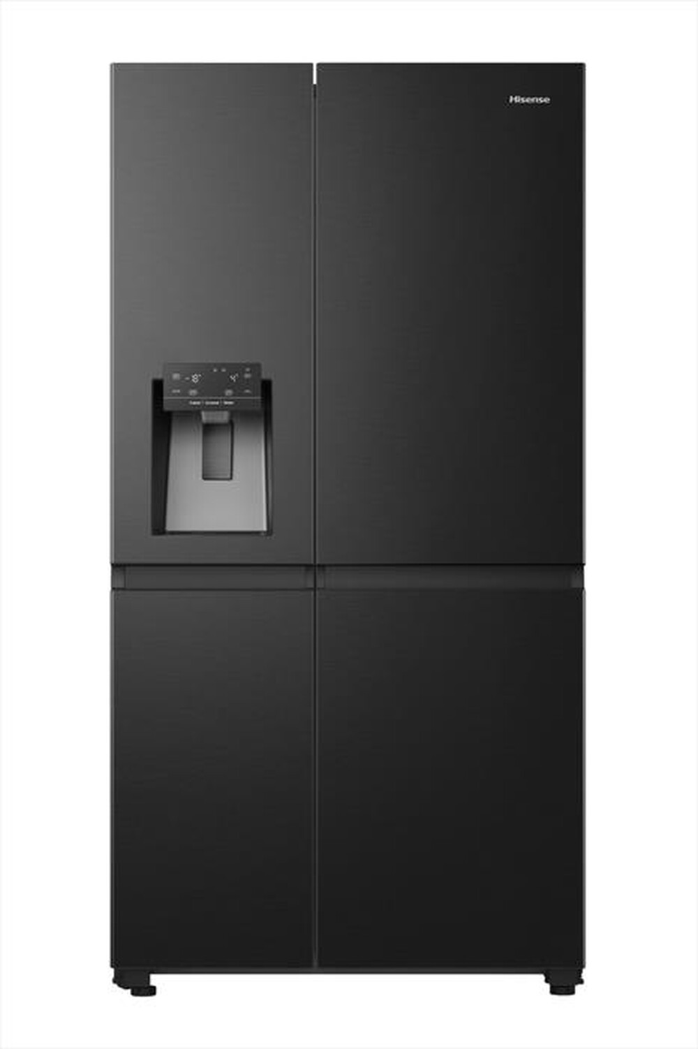 Immagine del prodotto HISENSE - Frigorifero side by side RS818N4TFE Classe E 632lt-Black Inox