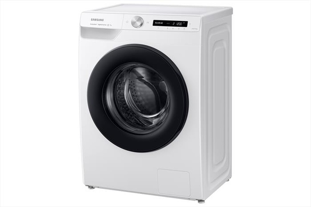 "SAMSUNG - Lavatrice slim WW70A6S28AW/S3 ULTRAWASH AICONTROL-bianco oblò Shiny Black"