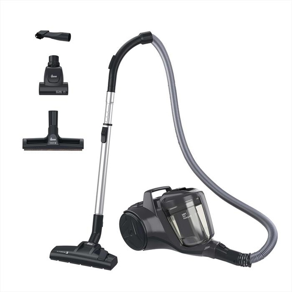 HOOVER - Aspirapolvere a traino senza sacco HP120PET 011-Grigio