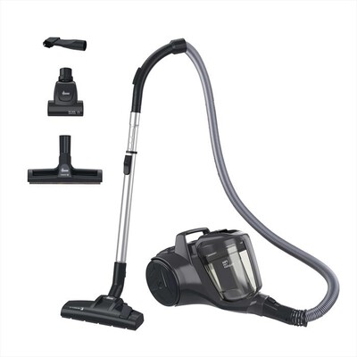 HOOVER - Aspirapolvere a traino senza sacco HP120PET 011-Grigio