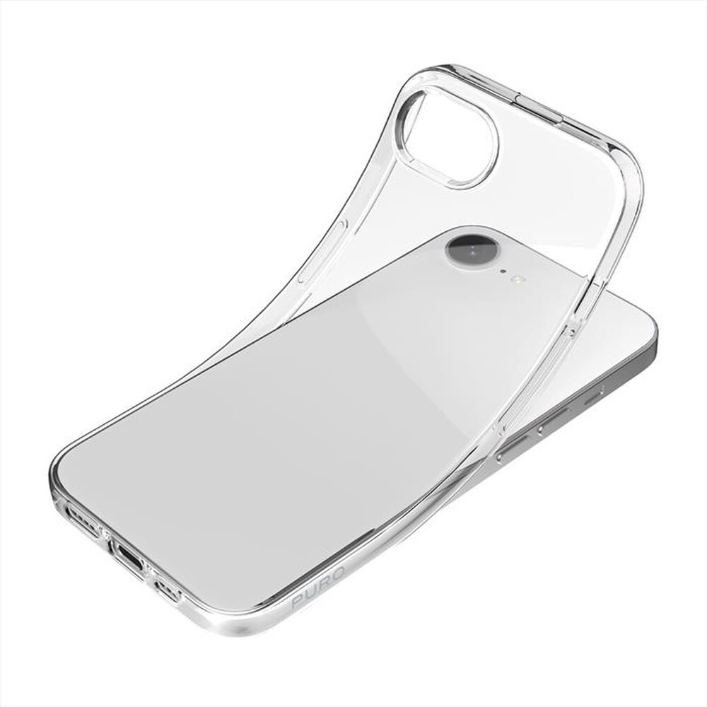 Immagine del prodotto PURO - Custodia TPU Ultra-Slim "0.3 NUDE" per iPhone 16E-Trasparente