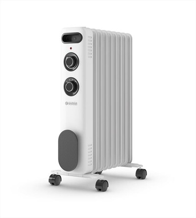 OLIMPIA SPLENDID - Radiatore a olio da 2000W CALDORAD S1 9-Bianco e nero
