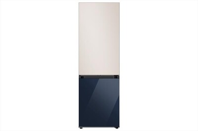 SAMSUNG - Frigorifero combinato F-RB34D153941 BESPOKE-Satin beige-Glam Navy
