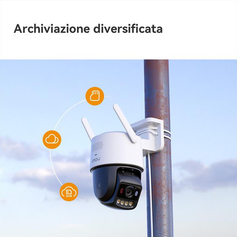 Immagine del prodotto IMOU - Videocamera di sorveglianza da esterno Titan Pro-BIANCO
