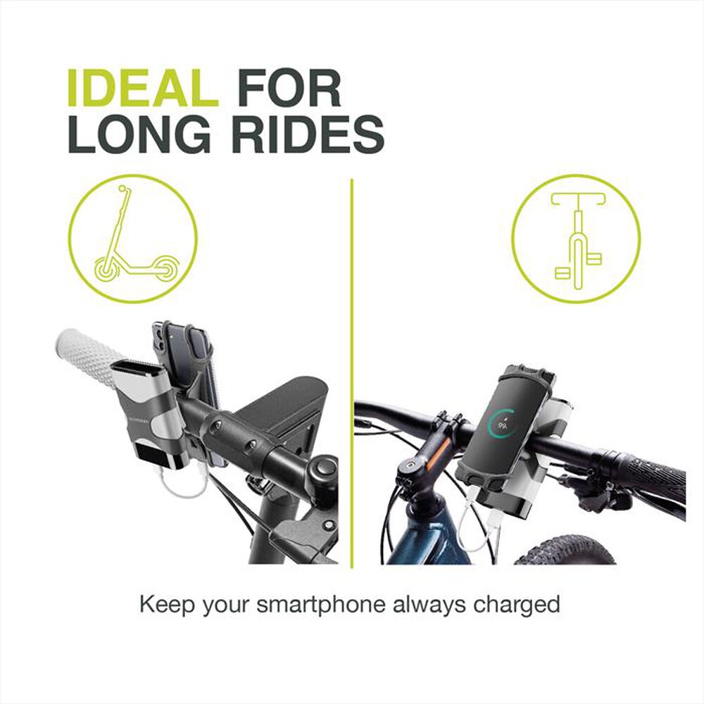 Immagine del prodotto CELLULARLINE - Supporto per Manubrio da Bici NEWMHOLDERPBK