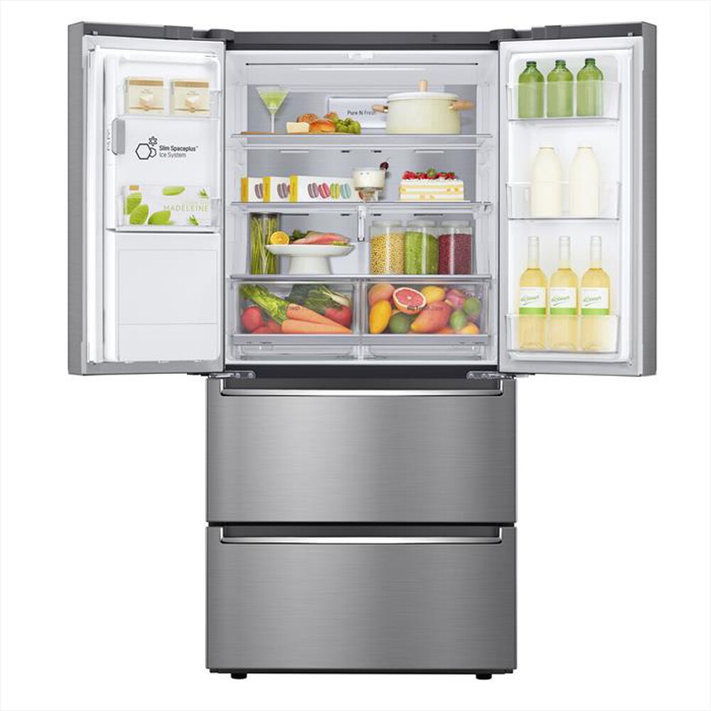 "LG - Frigorifero side by side GML643PZ6F Classe F 517L-Stainless steel"