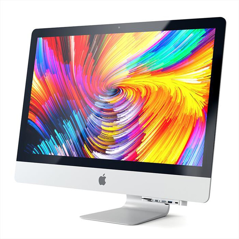 "SATECHI - PRO HUB USB-C ALLUMINIO CON AGGANCIO PER IMAC-SILVER"