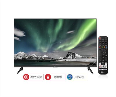 TELESYSTEM - Smart TV LED HD READY 31,5" LX SMV14F-BLACK