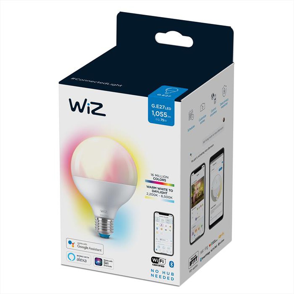 "PHILIPS - WIZ COLOR GLOBO SMERIGLIATA 75W E27-White"