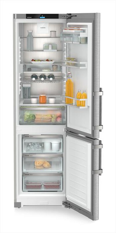 LIEBHERR - Frigorifero combinato CNSDD 5763-20 Classe D-Acciaio SmartSteel / Silver