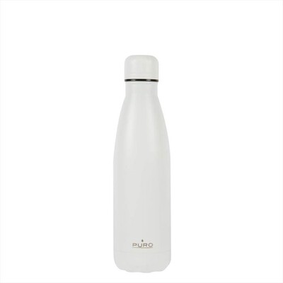 PURO - BOTTIGLIA TERMICA ICON BIANCO 500ML-Bianco