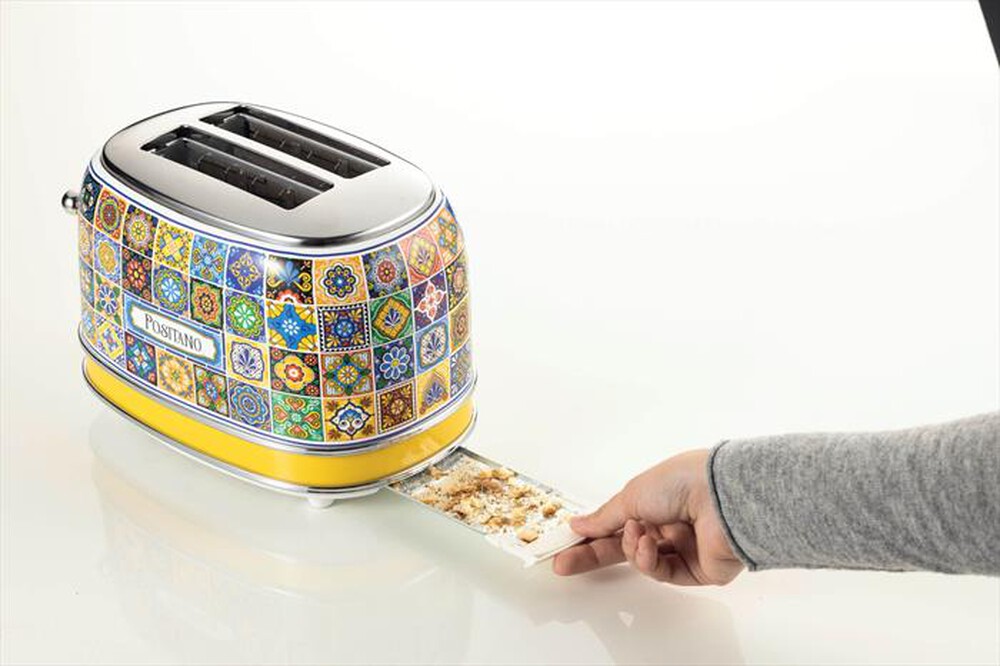 "ARIETE - 0155/0P TOSTAPANE 2 FETTE POSITANO-Multicolore"