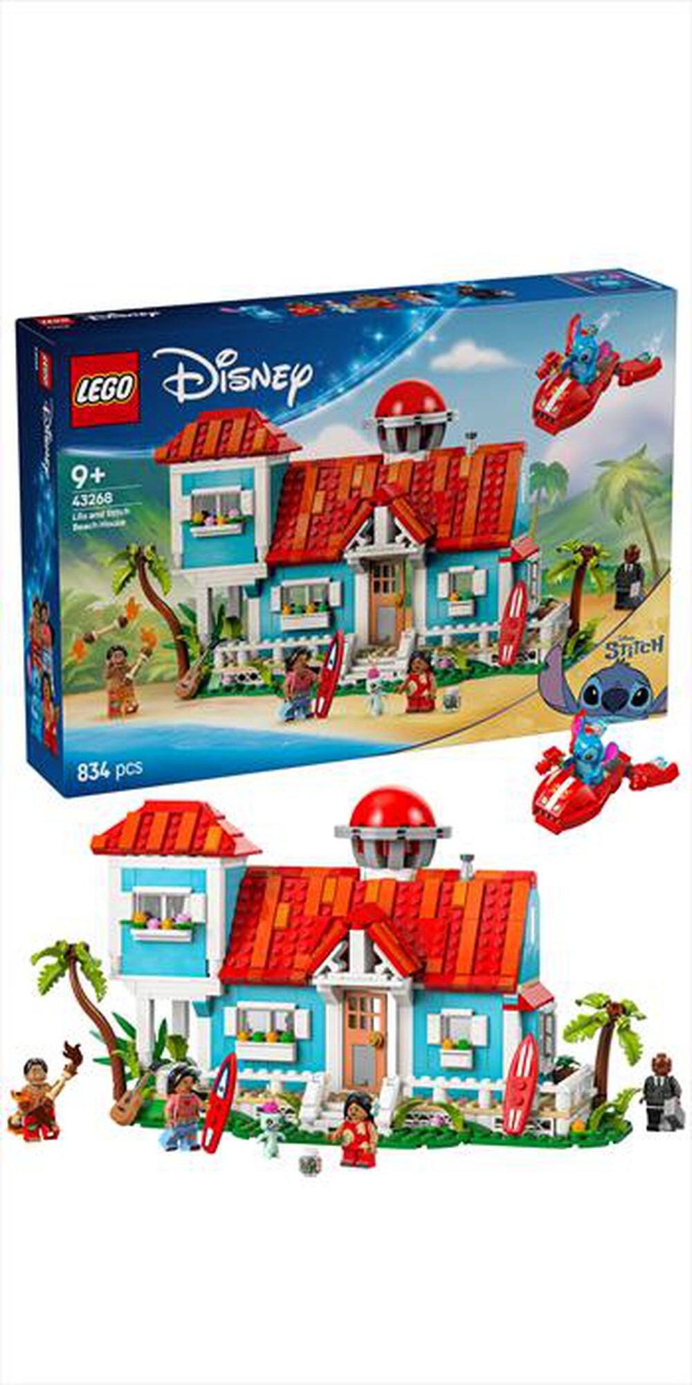 Immagine del prodotto LEGO - DISNEY Casa sulla spiaggia di Lilo e Stitch 43268