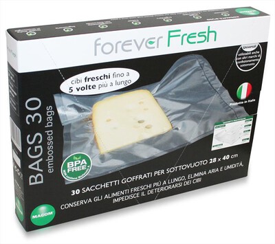 MACOM - BAGS30 SCATOLA-TRASPARENTE