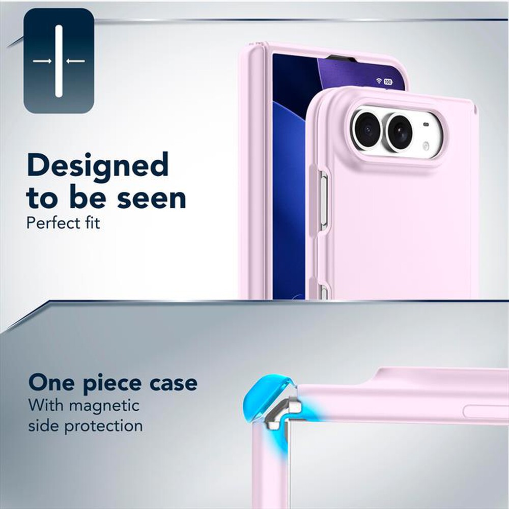 Immagine del prodotto CELLULARLINE - Cover SENSATION MAG per iPhone 18 Duo-Rosa