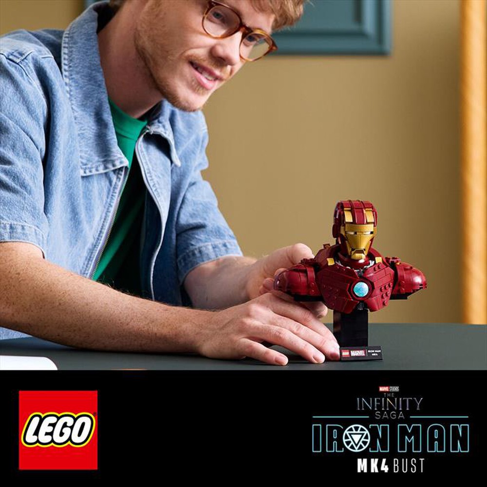 "LEGO - MARVEL Busto di Iron Man MK4 - 76327"