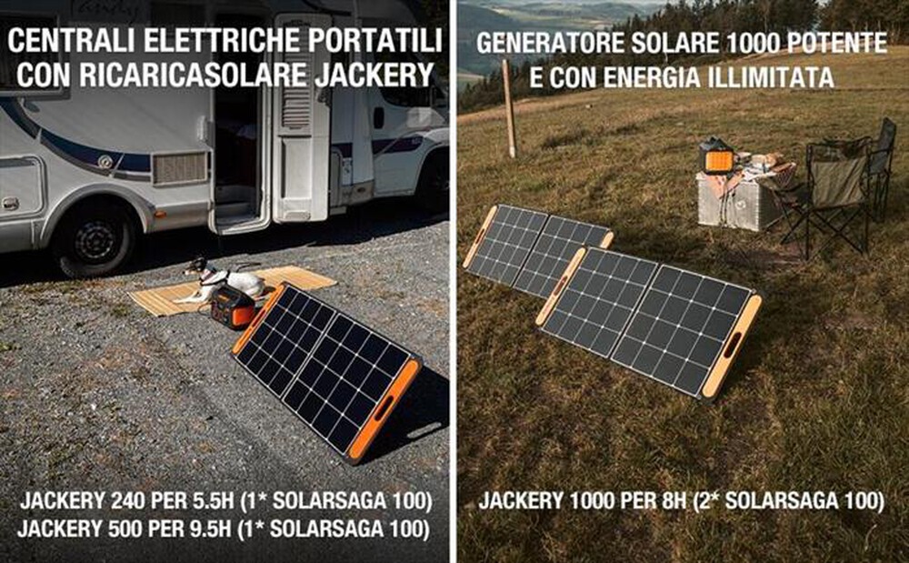 "JACKERY - SOLAR SAGA 100"