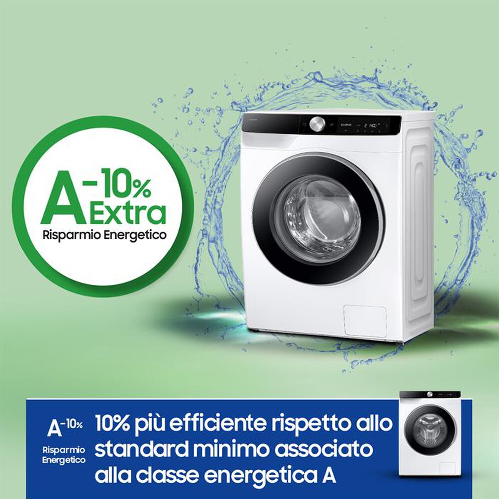"SAMSUNG - Lavatrice WW11DG6B85LKU3 11 Kg Classe A-bianco"