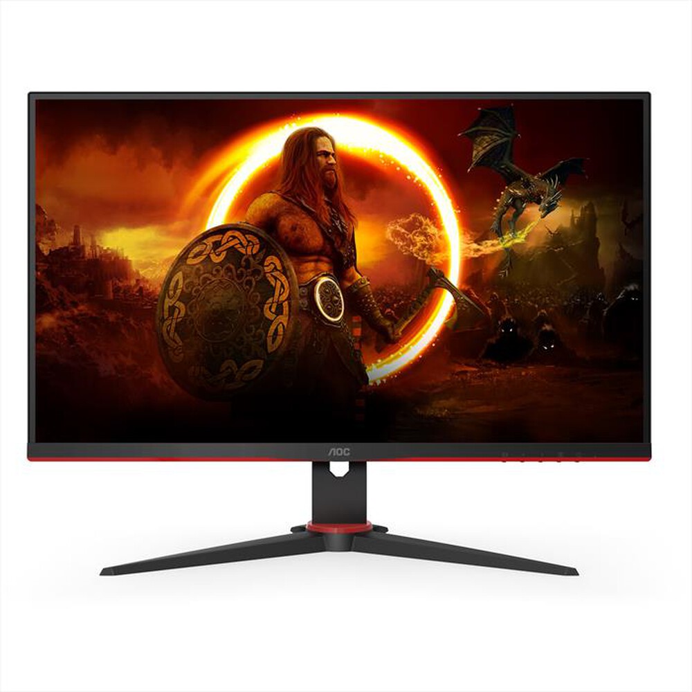"AOC - 27G2AE/BK-Nero/Rosso"