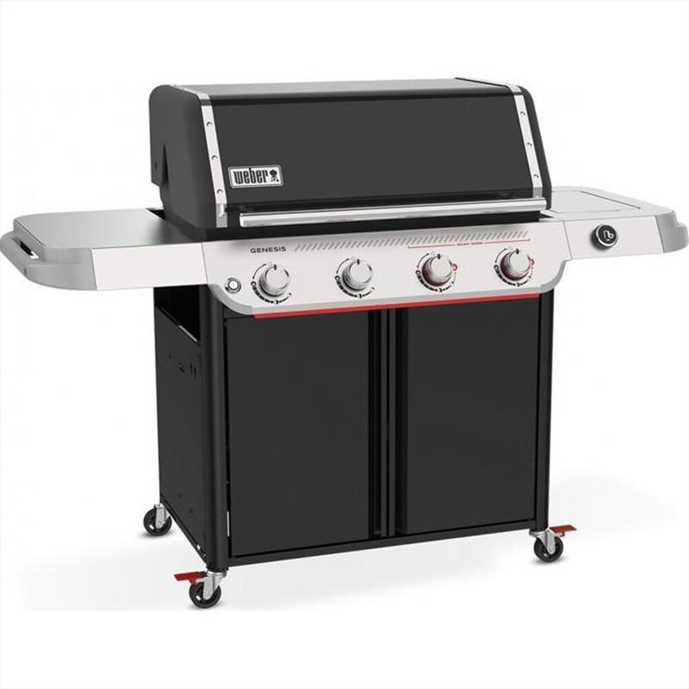 "WEBER - Barbecue a 4 bruciatori GENESIS E-425-Nero / Alluminio"