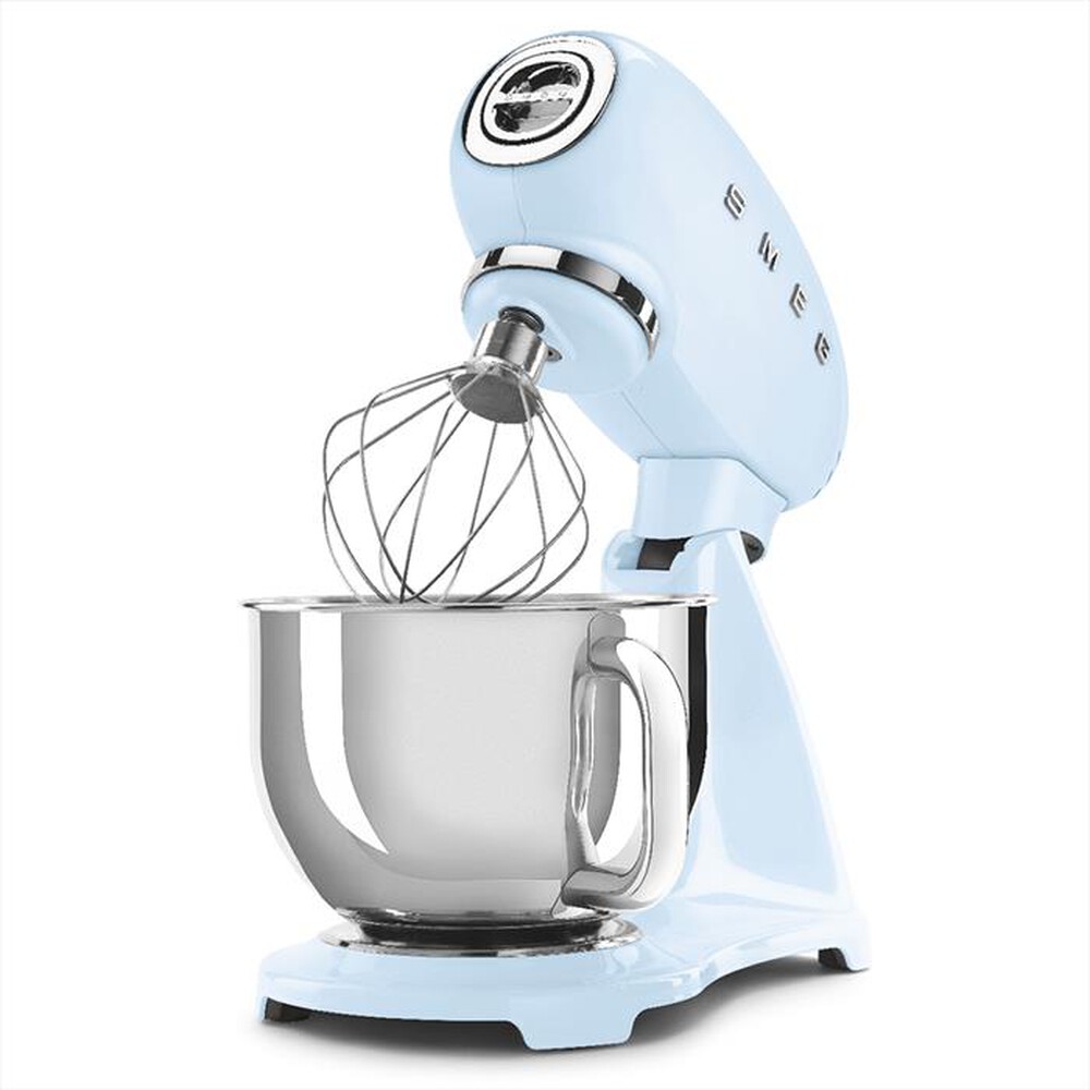 "SMEG - Impastatrice SMF03PBEU Full Color 50's Style-azzurro"