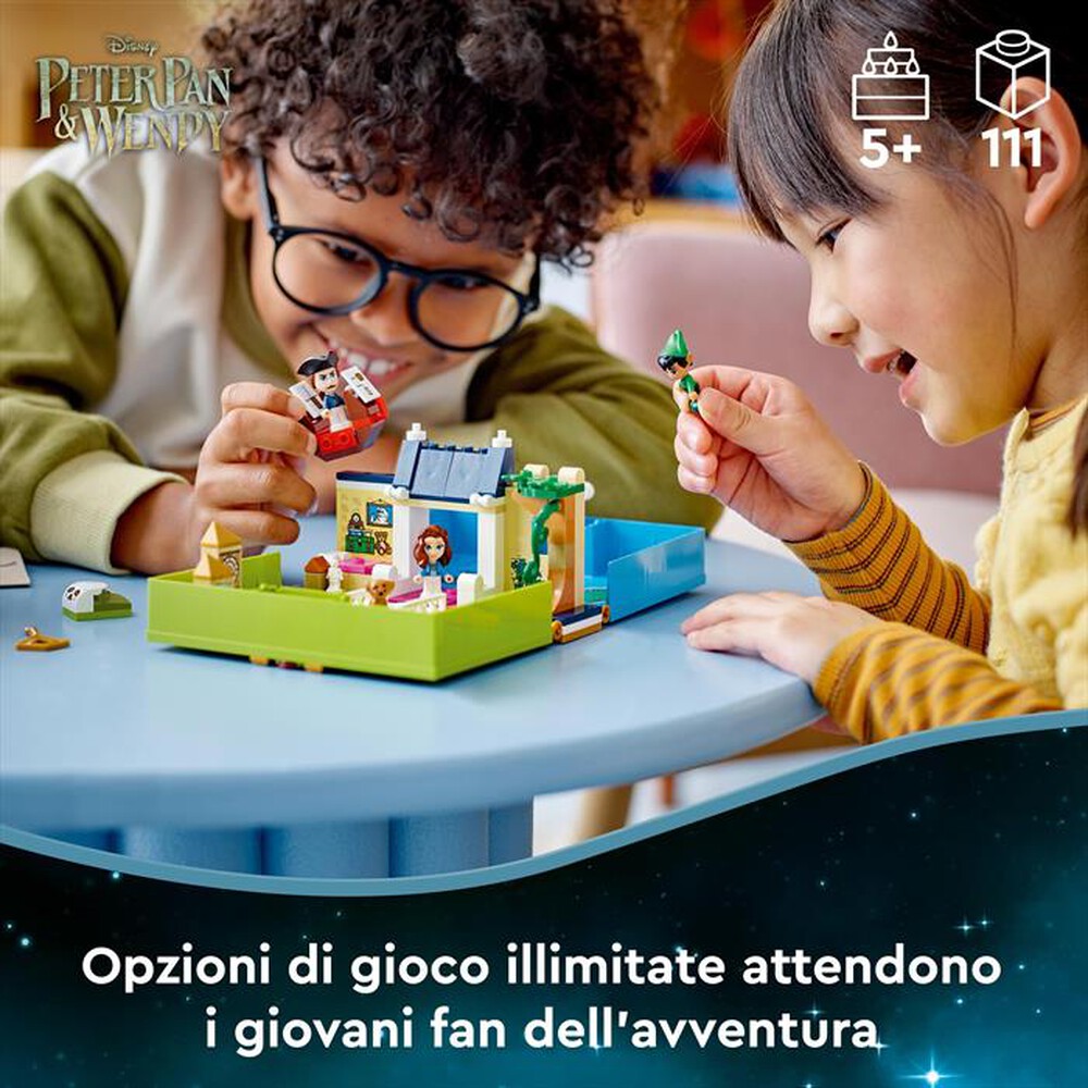 Immagine del prodotto LEGO - DISNEY L&rsquo;avventura nelle fiabe Pan e Wendy-43220