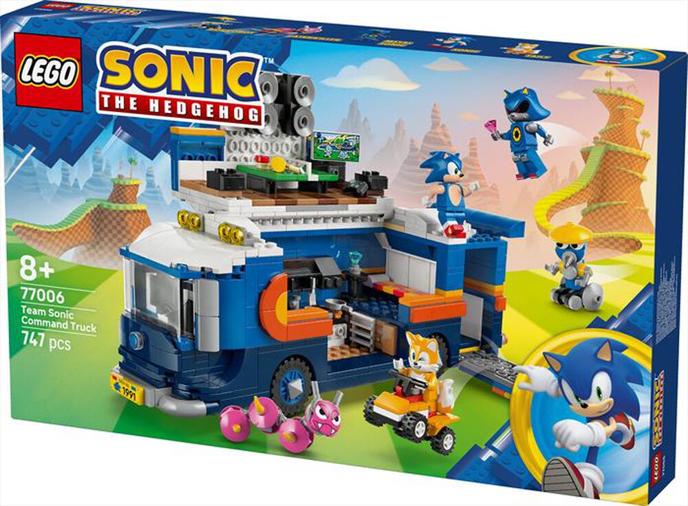 Immagine del prodotto LEGO - SONIC Camion di comando Team SONIC 77006