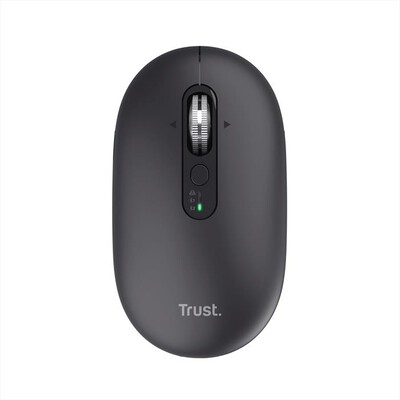 TRUST - SERON HYPSCROLL SLIM WRLS MOUSE BLK-Black
