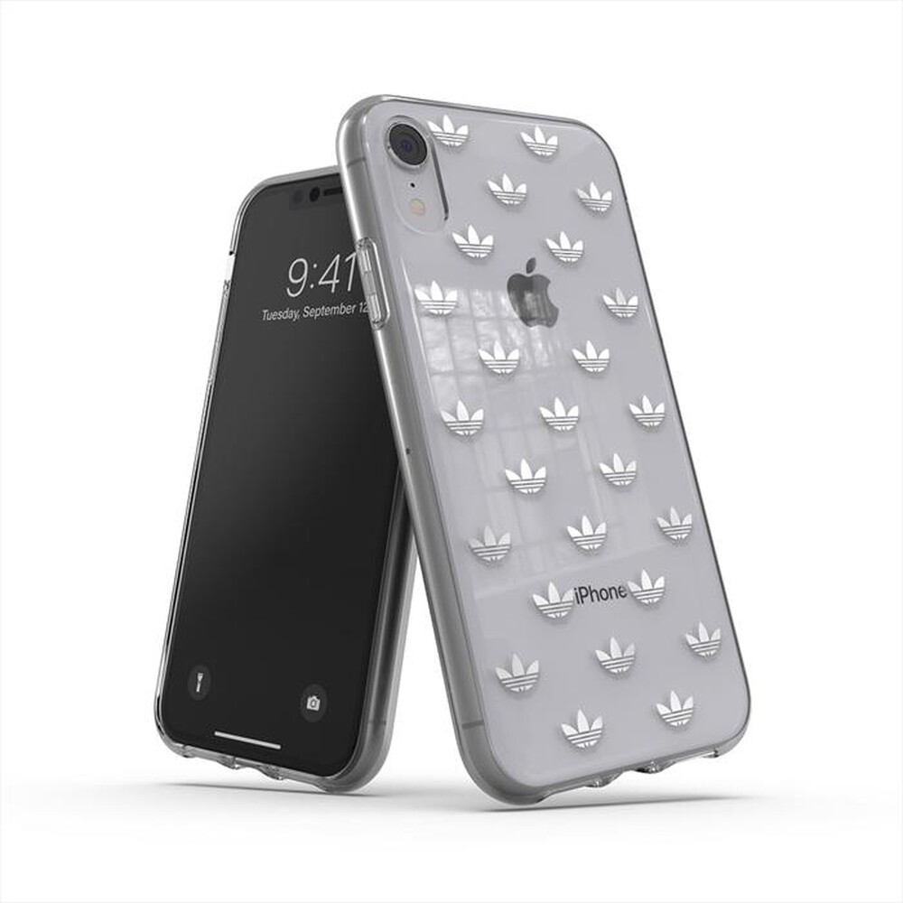 "CELLY - CL4881 CLEAR COVER ADIDAS IPHONE XR-Trasparente/50% TPU,50% Poliur"