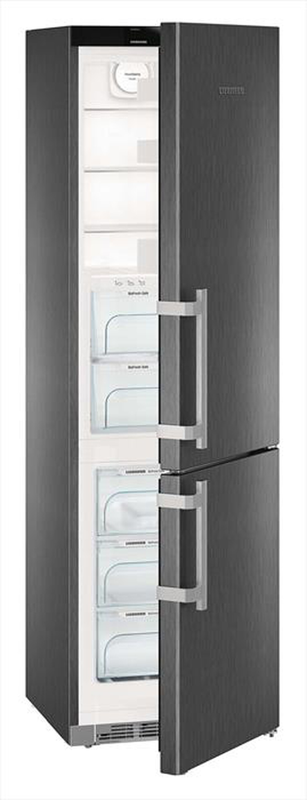 Immagine del prodotto LIEBHERR - Frigorifero combinato CBNBS 4835-21 Classe D 391lt-Acciaio nero