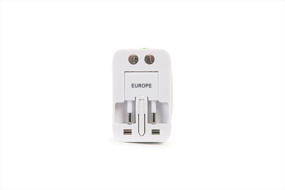 "TUCANO - ALIMENTAZIONE-TRAVEL ADAPTER EU/USA/AUS/UK-Bianco"