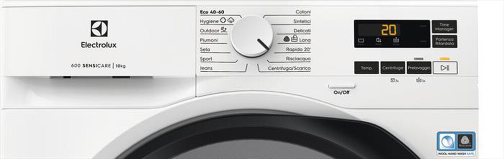 "ELECTROLUX - Lavatrice EW6F110G 10 Kg Classe A-Bianco"