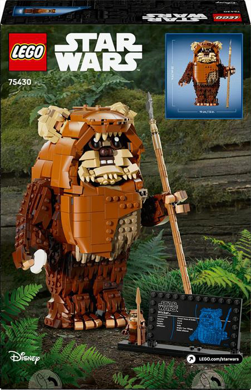 Immagine del prodotto LEGO - STAR WARS Wicket l'Ewok - 75430
