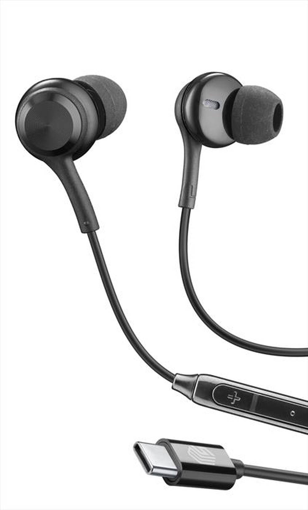 "CELLULARLINE - Auricolare cuffia AUINEARMSTYPEC2K-Nero"