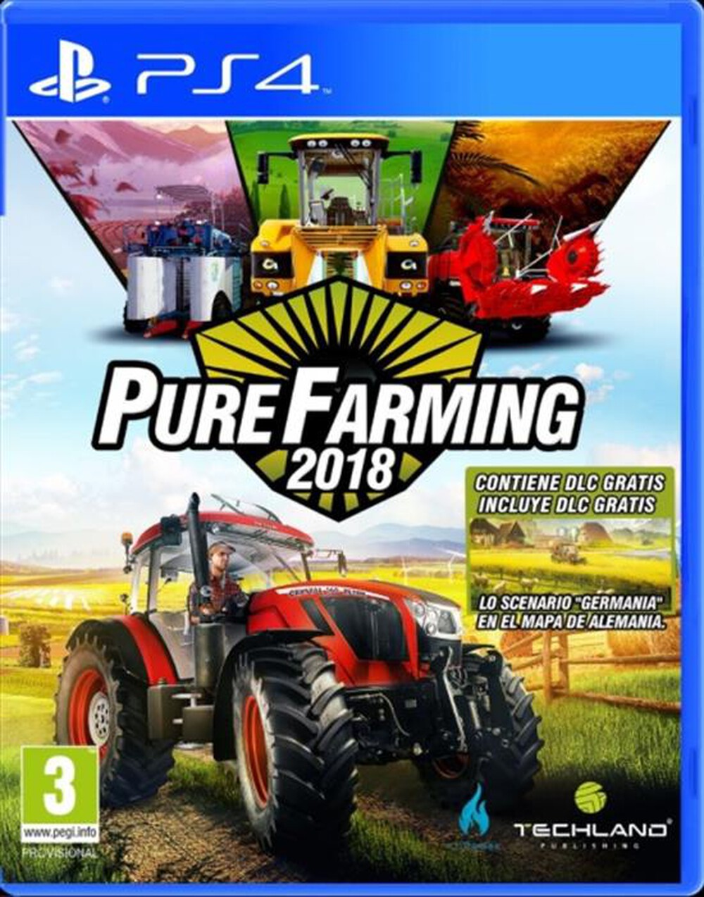 "KOCH MEDIA - PURE FARMING 2018 Day ONE ED. - PS4"