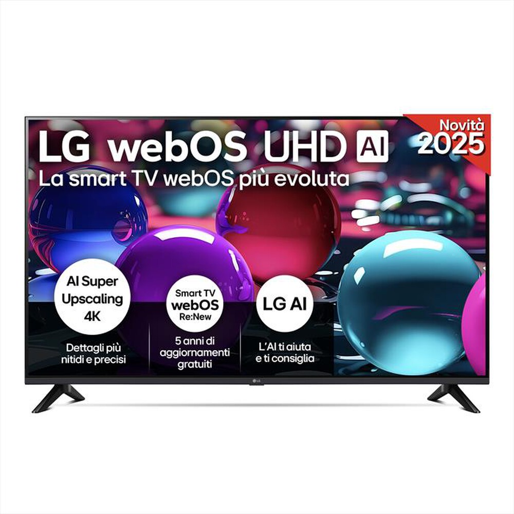 LG - Smart TV LED UHD 4K 55" 55UA73006LA-Nero