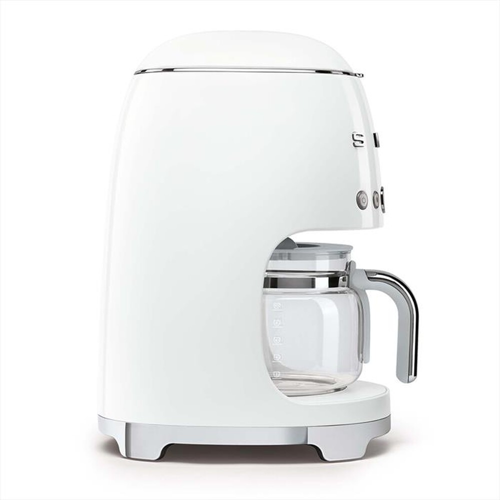 "SMEG - Macchina da Caffè Filtro 50's Style – DCF02WHEU-bianco"